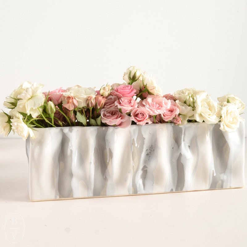 RECTANGLE RIPPLE VASE