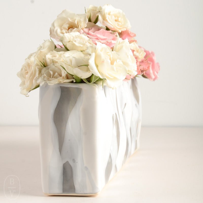 RECTANGLE RIPPLE VASE