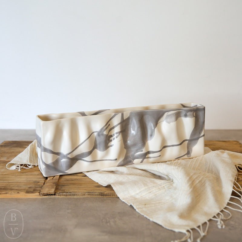 RECTANGLE RIPPLE VASE