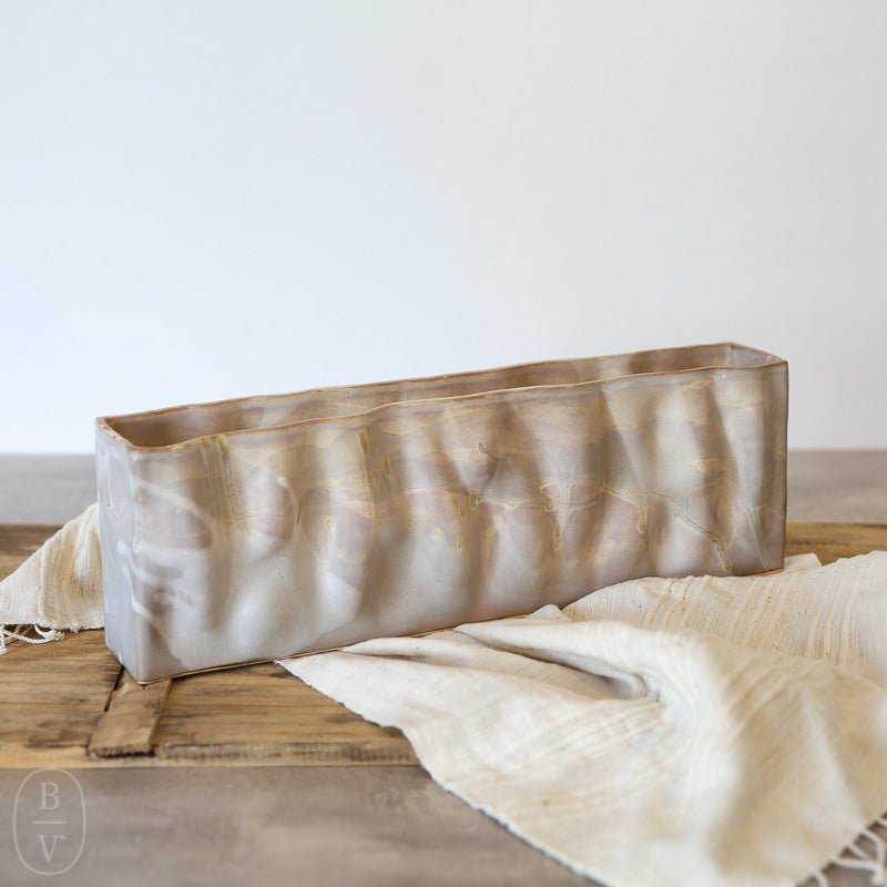 RECTANGLE RIPPLE VASE